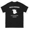 T-shirt Nouveau-Brunswick noir - racines et fierté