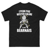 T-shirt Béarnais noir - je ne peux pas rester calme