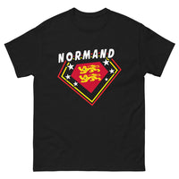 Thumbnail for T-shirt Normandie noir - fier de ses racines sombres