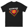 T-shirt Normandie noir - fier de ses racines sombres
