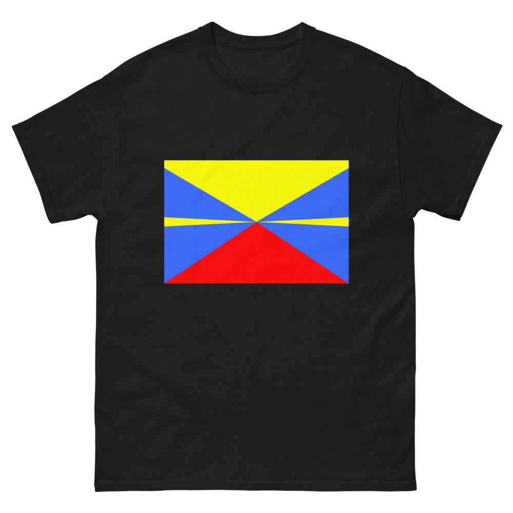 T-shirt Colombie noir - drapeau et fierté