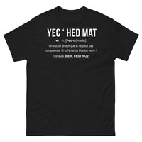 Thumbnail for T-shirt breton noir - Yec'hed Mat - À vos pintes