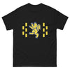 T-shirt Afrique noir - lion en boîte