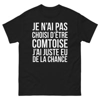 Thumbnail for T-shirt Comtoise noir - fier de tes origines