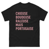 T-shirt Portugaise noir - chieuse boudeuse