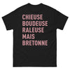 T-shirt Bretonne noir - Chieuse Boudeuse
