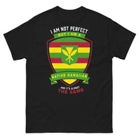 Thumbnail for T-shirt Native Hawaiian noir face - i am not perfect