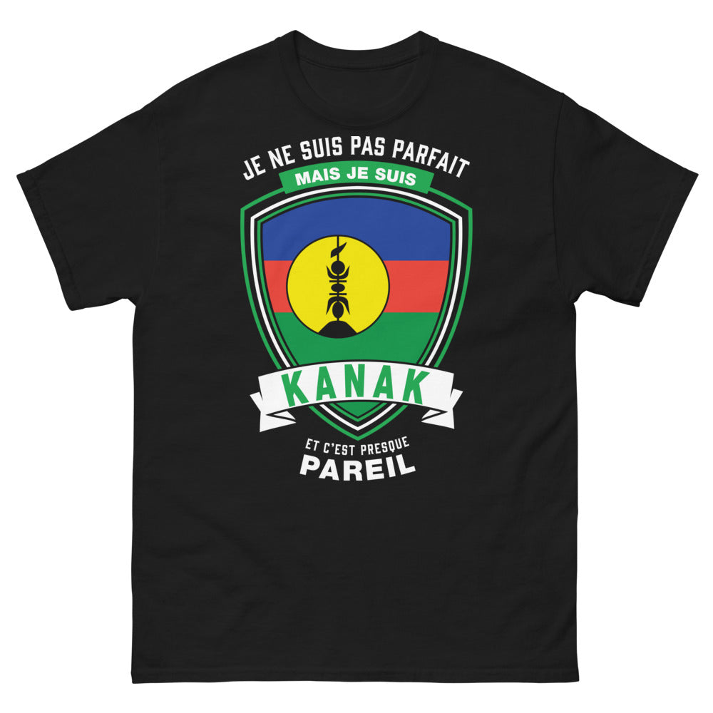T-shirt Kanak noir - presque parfait, humour