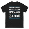 T-shirt Normand noir - Un jour le monde parlera Normand