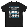 T-shirt Comtois noir - Un jour le monde parlera comtois