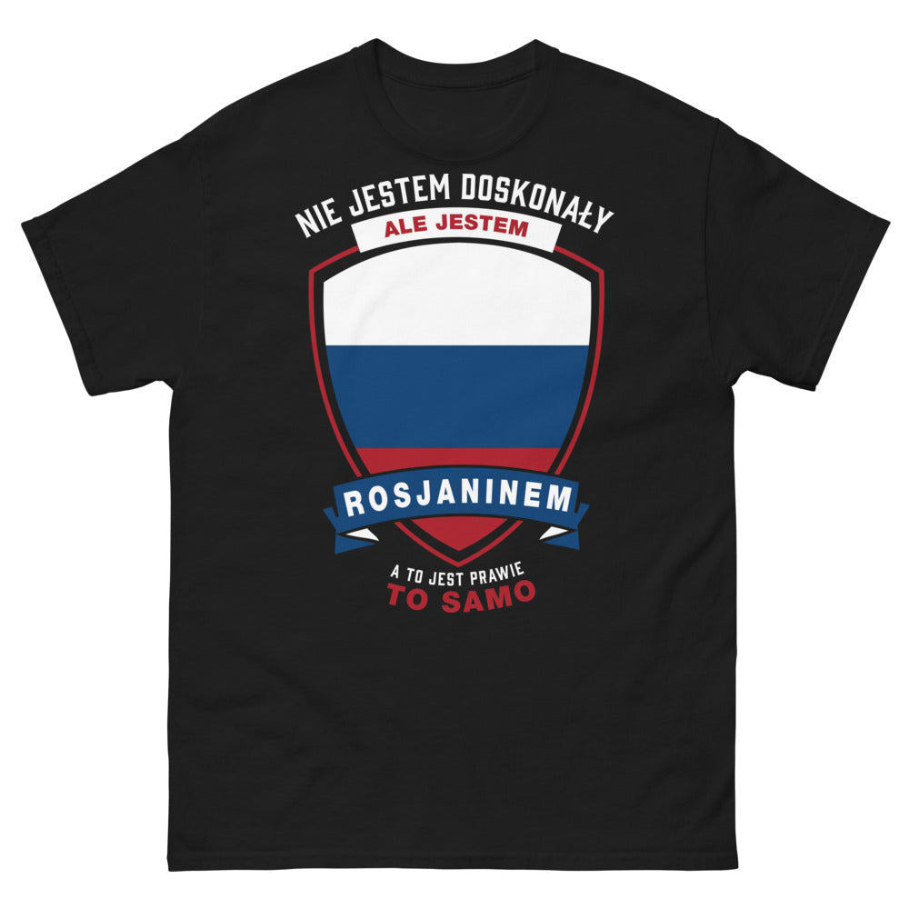 T-shirt Russie noir - clin d'œil russe