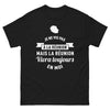 T-shirt La Réunion noir - Je ne vis pas à La Réunion