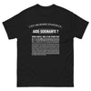 T-shirt Aide-soignante Toscane noir - bonnes situations