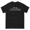 T-shirt côté obscur noir - Je peux pas, je suis du côté obscur