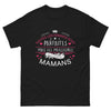 T-shirt Maternité noir face - Toutes les femmes parfaites mais les meilleures deviennent mamans