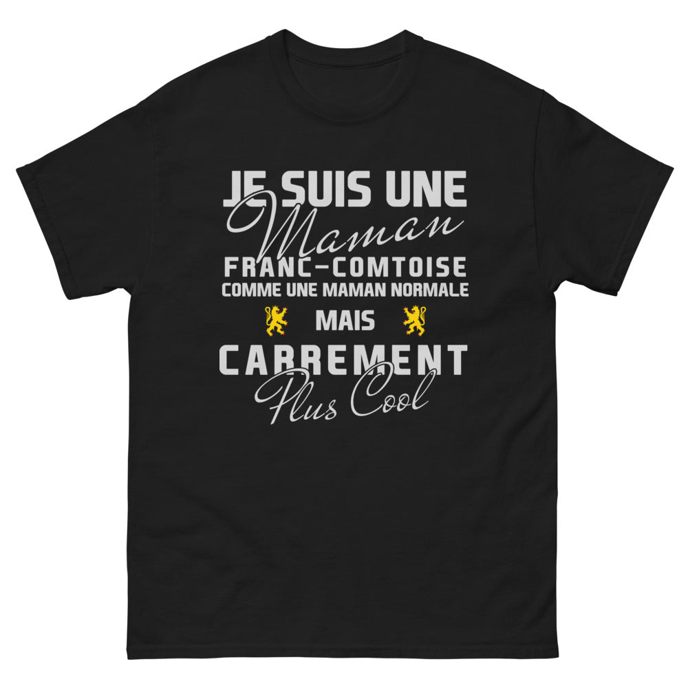 T-shirt Franc-Comtoise noir - Carrément plus cool