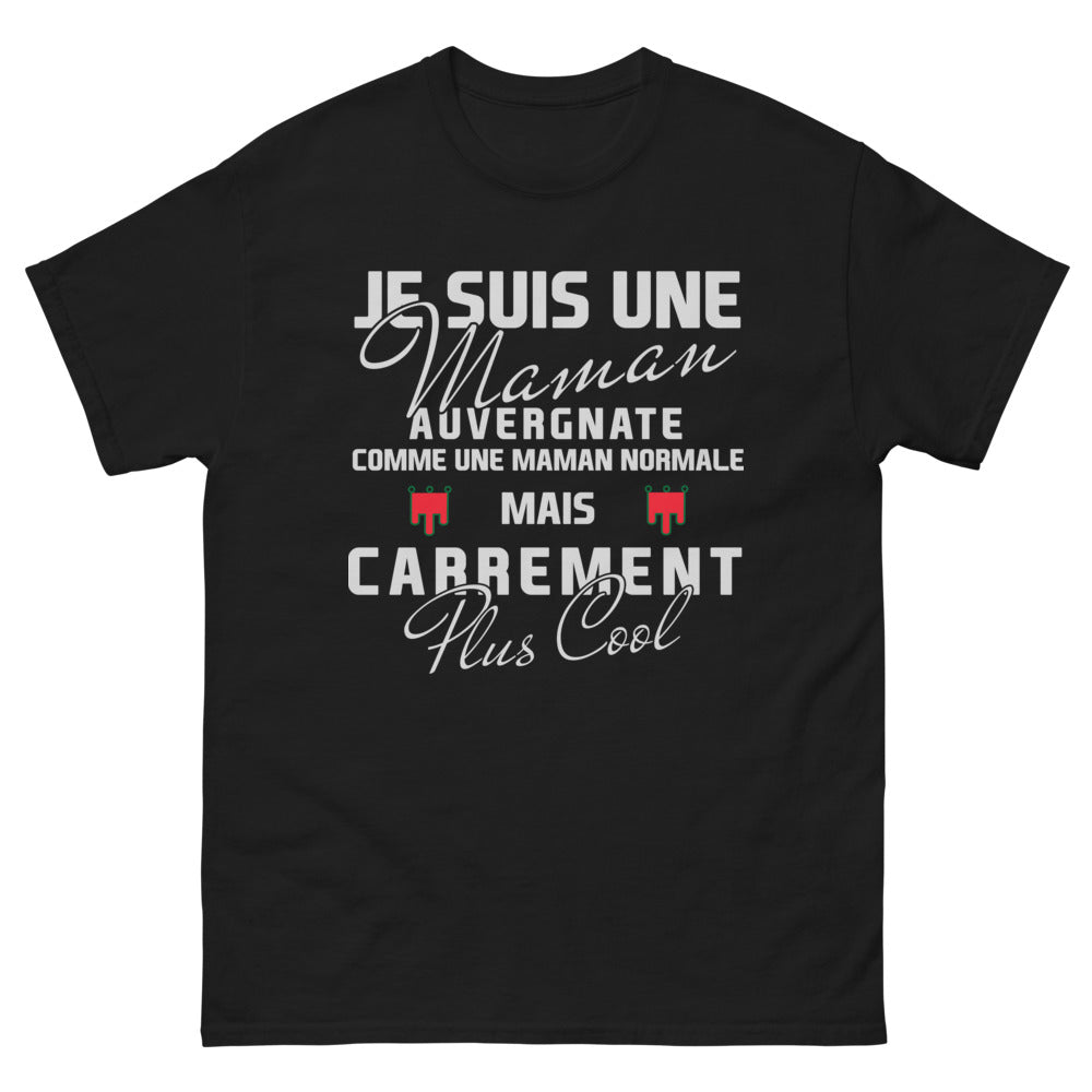 T-shirt Maman auvergnate noir - carrément plus cool
