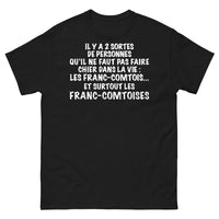 Thumbnail for T-shirt Franc-Comtois noir - aucun respect pour les comtois et comtoises