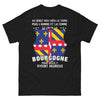 T-shirt Bourgogne noir - Au début, Dieu créa Bourgogne