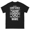 T-shirt Mamie et sagesse noir - Ne fais confiance à Mamie