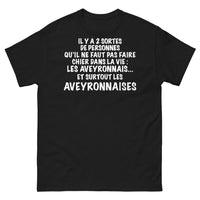 Thumbnail for T-shirt aveyronnais noir - ne pas faire chier