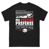 T-shirt France noir - Ma position préférée