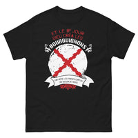 Thumbnail for T-shirt Bourguignons noir - bataille épique
