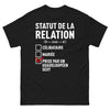 T-shirt Guadeloupe noir - Celibataire ou pris par un Guadeloupéen sexy