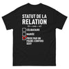T-shirt Franc-Comtois noir - relation amoureuse comtoise