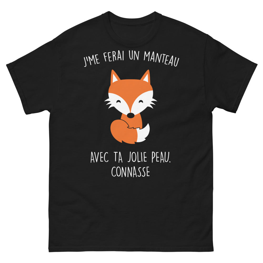 T-shirt origines locales noir - design unique