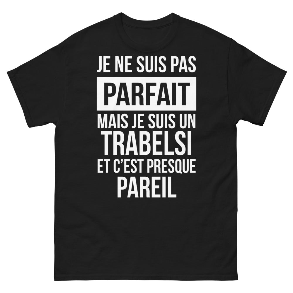 T-shirt Trabelsi noir - presque parfait