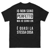 T-shirt - Io Non Sono Perfetto Ma Io Sono Un Siciliano (Presque la même chose)