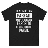 Thumbnail for T-shirt Esposito noir - Je ne suis pas parfait
