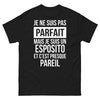 T-shirt Esposito noir - Je ne suis pas parfait