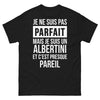 T-shirt Albertini noir - je ne suis pas parfait