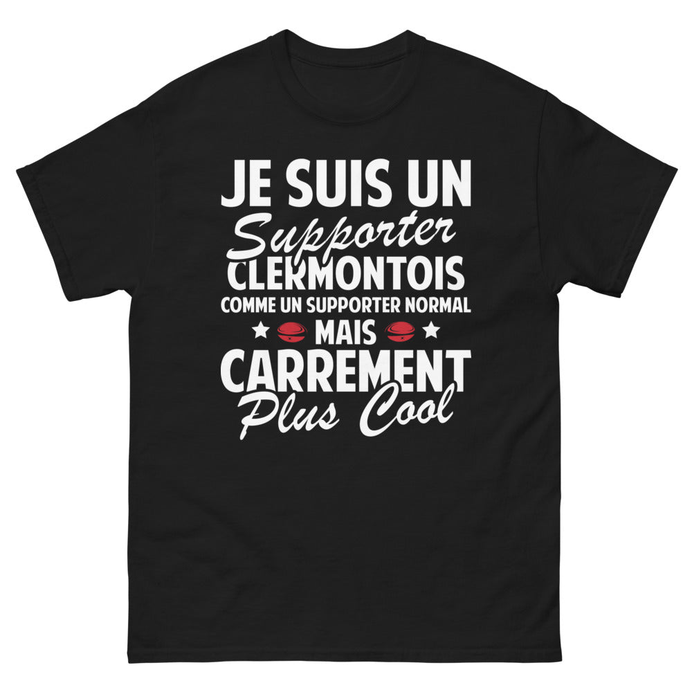 T-shirt Clermont-Ferrand noir - comme un supporter normal, mais carrément plus cool