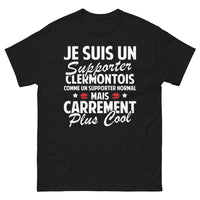 Thumbnail for T-shirt Clermont-Ferrand noir - comme un supporter normal, mais carrément plus cool