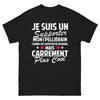 T-shirt Montpelliérain noir - supporter montpelliérain carrément plus cool