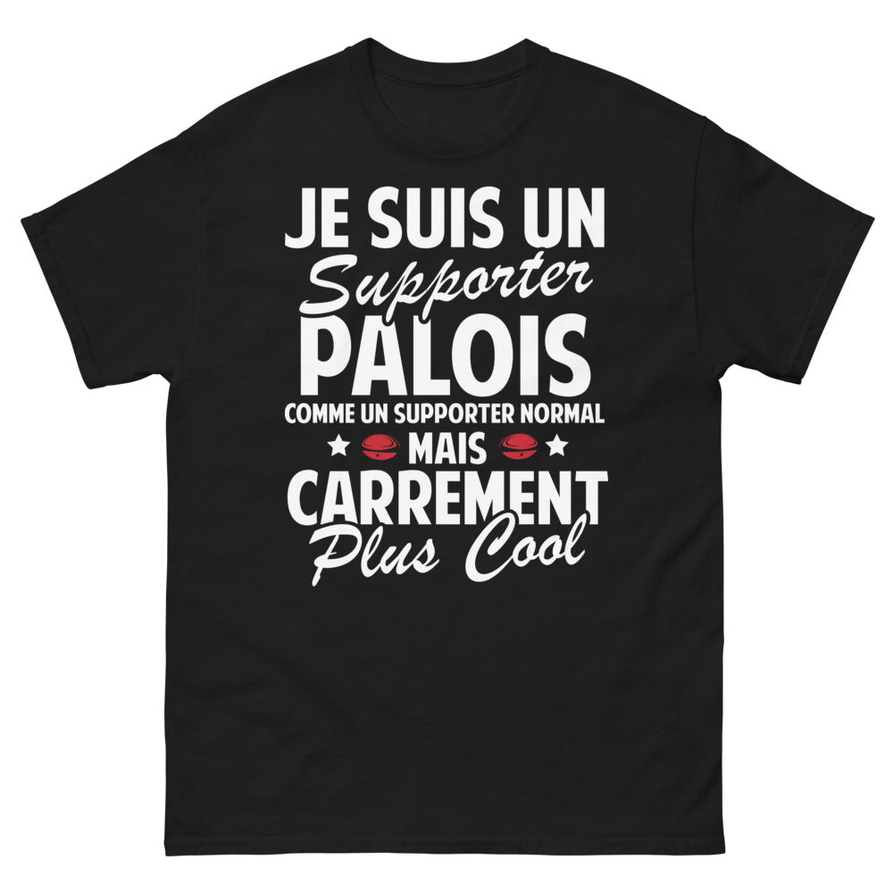 T-shirt Palois noir - supporter palois, plus cool
