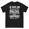 T-shirt Palois noir - supporter palois, plus cool