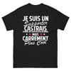 T-shirt Castrais noir - Je suis un supporter castrais, carrément plus cool