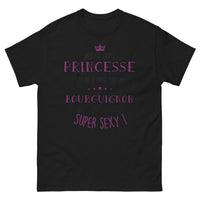 Thumbnail for T-shirt Bourgogne noir - princesse prise par bourguignon sexy