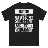 Thumbnail for T-shirt Bretagne noir - Pendant que les autres boivent