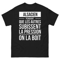 Thumbnail for T-shirt Alsace noir - on boit la pression
