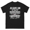 T-shirt Réunionnais noir - papa réunionnais plus cool