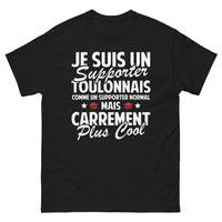 Thumbnail for T-shirt Toulonnais noir - comme un supporter normal mais carrément plus cool