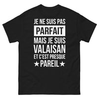 Thumbnail for T-shirt Valaisan noir - autodérision locale