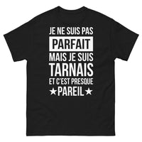 Thumbnail for T-shirt Tarnais noir - Je ne suis pas parfait, Tarnais