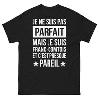 Thumbnail for T-shirt Franc-Comtois noir - humour et fierté régionale