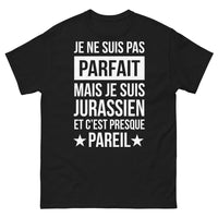 Thumbnail for T-shirt jurassien noir - Je ne suis pas parfait, mais je suis Jurassien